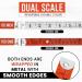 Raajsee Fabric Tape Measure Body Measuring Tape  Soft Fabric Measuring Tape for Sewing Cloth & Weight Loss Medical Body Measurement Nursing Craft 60 inch/150 cm Red - Buy Online on GoSupps.com