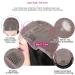 Midulla 26 Inch HD Lace Front Deep Wave Wig 180% Density | Brazilian 10A Curly Human Hair Wig for Black Women | Pre Plucked 4x4 Deep Wave Wig with Baby Hair | 26 Natural Color - Buy Online on GoSupps.com