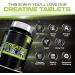 3000mg Creatine Monohydrate Tablets - 270 Vegan Capsules - 3 Month Supply - Pre Workout Energy Supplement for Men & Women - Buy Online on GoSupps.com