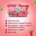 Dole Fru-Gel Strawberry Fruit Juice Gels Fun and Healthy School Snack your kids will love! Made with 100% Fruit Juice & No Added Sugar (123g 24 Total Cups) - Buy Online on GoSupps.com
