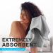 Luxe Beauty Essentials Microfiber Hair Towel - Absorbent Plush Towel for Curly, Long, Thick Hair - Superior Drying - 20x40 Luna Grey - Buy Online on GoSupps.com