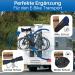Hilo Sports E-Bike Battery Protective Cover - Thermo Shell for 28-42 cm Frames - Neoprene Protection Against Cold & Dirt - Blue - Buy Online on GoSupps.com