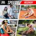 BLITZU Lace Up Ankle Brace for Sprained Ankles - Stabilizer Support Sleeve for Men & Women | Ideal for Volleyball Basketball & Injury Recovery - Size S - Buy Online on GoSupps.com