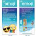 Emoji Kids Assorted Bandages 100 ct - Super Fun Designs | Adhesive Antibacterial Bandages for Cuts, Scrapes, Burns - Easter Basket Stuffers for Kids - Buy Online on GoSupps.com