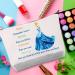 Cinderella Cosmetic Bag - Princess-Inspired Makeup Bag for Women | You Are Braver Stronger Smarter Than You Think | Perfect Gift for Disney Fans - Buy Online on GoSupps.com