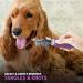Premium Poodle Dematting Fur Rake Comb - 2.5 Steel Blades for Detangling Matted Undercoat Hair - Buy Online on GoSupps.com