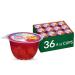 Dole Fruit Bowls, Diced Peaches in Strawberry Flavored Gel, Gluten Free Healthy Snack, 4.3 oz (36 Total Cups) Peaches in Strawberry Gel 4.3 Ounce (36 Cups)