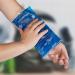 16x Reusable Gel Cooling Pads Set - First Aid Compresses 3 Sizes Cold-Warm for Sports - Blue - Buy Online on GoSupps.com