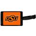 Siskiyou Sports Unisex NCAA Oklahoma State Cowboys Luggage Tag, Black, 3.25"