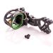 Trophy Ridge Mist Sight - Green Hood Accent, Reversible Mount Design - For Left and Right-hand Bows - Black - Buy Online on GoSupps.com