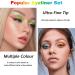 4 Pcs Waterproof Blue Eyeliner Pencil Set | Glitter Metallic & Matte Eyeliner Pen | Long-Lasting Eye Makeup for Women - Buy Online on GoSupps.com
