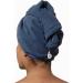AQUIS Hair Wrap - Water-Wicking Ultra-Absorbent Microfiber - Ocean Blue - Buy Online on GoSupps.com
