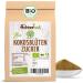 Coconut blossom sugar Bio 500g |Gentle not heated upSugar from extensive manual work |from Indonesia |Flavor -intensive alternative to sophisticated household sugar |from the Achterhof 500 g (1 Pack)