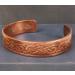 Buy Touchstone Indian Handmade Copper Bracelet | Friedens Chakra Jewelry for Yoga & Meditation | Unisex Celtic Cuff - Buy Online on GoSupps.com