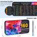 COOL BANK 160 Watercolor Pencils Set - Vibrant Colors for Coloring Books, Sketching, Shading - Artist Quality Soft Series Lead - 160 Count in Tin Box - Buy Online on GoSupps.com
