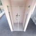Premium Transparent Glass Shower Door with Two Salon Doors - H195 6mm DOBLA - Ideal for Elegant Bathrooms - Buy Online on GoSupps.com