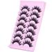 GVEFETIEE A-Manga False Lashes | Anime Style Mink Eyelashes for a Natural, Spiky 3D Look | Cosplay Asian Japanese Doll Manhua Lashes Pack - Buy Online on GoSupps.com