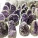 Amethyst Crystals Natural Amethyst Cluster Purple Amethyst Geode Quartz Cluster Crystal Specimen 1pcs JIZTGEDM (Size : 250-350g)