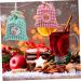 STOBAZA Nativity Advent Calendar 1 set Party Aging Advent Draw Bag Present Pouches Candy Hanging Christmas Countdown Bags - Buy Online on GoSupps.com