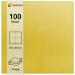 HEKU 100 High-Quality Yellow 3-Layer Napkins | 33x33cm | 5-Pack for Events & Gastronomy | Highly Absorbent and Stylish - Buy Online on GoSupps.com