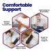 Carpal Tunnel Brace Wrist Splint - Longer Support for Forearm & Wrist. Reversible, Night Splint for Carpal Tunnel & Tendonitis Pain - Sm/Med - Buy Online on GoSupps.com