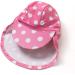 Bonverano Baby Girls UPF 50+ UV Protection One Piece Sunsuit with Sun Cap - Pink & Green | 18-24Months | Green Sleeves - Buy Online on GoSupps.com