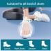 Hoogoo Pinky Toe Protectors 10-Pack - Toe Caps Covers for Corns, Blisters, Hammer Toes - Toe Pain Relief - with Hole for Comfort - Buy Online on GoSupps.com