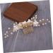 Housoutil Hair Accessories Wedding Flower Hair Comb Crystal Hair Comb Pearl Headpiece Bridal Hair Comb Rhinestone Hair Comb Rhinestone Headpiece Pearls Hair Comb Bride Rhinestones Hair Piece - Buy Online on GoSupps.com