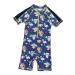 BONVERANO Baby Boys Swimsuit Toddler Bathing Suit Short-Sleeve Zipper One Piece Swimwear with UPF 50+ Sun Protection 2-3 Years Koala