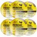 RESCUE Bach PASTILLES Black Currant Flavor Natural Stress Relief Lozenges Homeopathic Flower Essence Vegetarian Gluten and Sugar-Free 6-Pack Black Currant - 6 Count