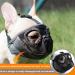 Adjustable Jyhy Muzzle for Flat-Faced Dogs & Cats - Breathable Perfect for Bulldogs Pugs Shih Tzus | Gray (23-31cm) - Buy Online on GoSupps.com