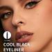 Black Eyeliner Matte Pigmented Eyeliner Liquid Liner - Long-Lasting Quick Drying Eyeliner Create Natural Bold Eye Makeup Easy to Riastvy - Buy Online on GoSupps.com