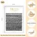 Premium 50D Individual False Eyelashes - 0.07D Curl 8-14mm Mix Reusable DIY Cluster Lashes for Flawless Eye Makeup - Buy Online on GoSupps.com