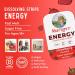 Energy Dissolving Strips by MaryRuth's | Biotin | Vitamin B12 | Vitamin B6 | B Vitamin Complex | Support Energy Levels | L Theanine | Sugar Free | Strawberry Flavor | Vegan | Gluten Free | 30 Count - Buy Online on GoSupps.com