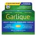 Garlique Garlic Extract Supplement, Healthy Blood Pressure Formula, Odorless & Vegan, 60 Caplets