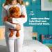 LIVIVO Large Lion Hot Water Bottle with Soft Microfiber Fleece Cover - 1L Capacity for Quick Heat and Pain Relief - Buy Online on GoSupps.com