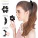 RC Roche Seafest Star Hair Clip - 6 Pack High Quality Black Floral Hair Accessories - Buy Online on GoSupps.com