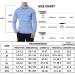 JIM LEAGUE Men's Golf Polo Shirt UPF50 Quick Dry Lightweight - Blue Large - Buy Online on GoSupps.com