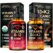 NUTRAHARMONY Organic Vitamin B12 & Vitamin D3 K2 Drops