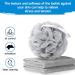 SYHZC Loofah Mesh Pouf Shower Puff for Women and Men Soft Shower Pouf Exfoliating Bath Scrunchie Multi Pack Body Puff - Buy Online on GoSupps.com