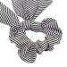 Chiffon Scarf Hair Scrunchies 14 Pack - 7 Striped 7 Solid - Women's Stylist Accessories - Buy Online on GoSupps.com