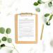 Bridal Makeup Service Contract | 50 Pack | Makeup Artist Supplies | 8.5 x 11 A1 Forms | White & Pink Bridal Contract - Buy Online on GoSupps.com