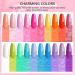 Saviland 29 Pcs Dip Powder Nail Kit - 20 Colors Set with Base Top Coat Activator Brush Saver, Ideal Gift for Ladies | All Season Dip Powder Kit for Beginners and Professionals - Buy Online on GoSupps.com