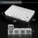 Mr. Pen Diamond Painting Storage Containers - 28 Grids (2 Pack) with 160pcs Label Stickers | Diamond Art & Bead Organizer - Buy Online on GoSupps.com