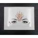 Glow in the Dark Face Jewels Temporary Tattoo for Rave Makeup - Small Flower Design - Buy Online on GoSupps.com