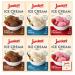 Junket Ice Cream Mix Bundle - 2 Vanilla, 2 Chocolate, 2 Strawberry (6 Total)