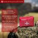 VirKech 261-Piece First Aid Kit for Home, Travel, Outdoor, Camping, Office & Car - All-Purpose Emergency Trauma Aid with Organized Compartments - Buy Online on GoSupps.com