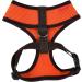 Puppia Soft Harness II - Comfortable & Adjustable Soft Dog Harness for Small & Medium Dogs - Orange - Puha1770orl - Buy Online on GoSupps.com