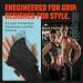 Mava Cross-Training Gloves with Wrist Support | Fitness Weight Lifting & Gym | Silicone Padding | Black XS for Men & Women - International Shipping Available - Buy Online on GoSupps.com