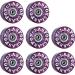CLAS FOX 78A Indoor/Outdoor Quad Roller Skate Wheels, 65x35mm - Purple (8 Pcs) | ABEC-9 Bearings - Buy Online on GoSupps.com